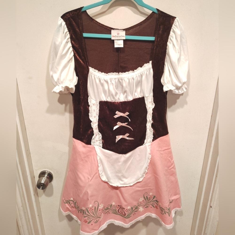 In Character Women's Milkmaid Oktoberfest Costume Dress Sz XL Halloween Cosplay
